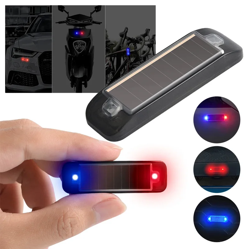 Diy Lamp Electronics - Mini LED solar power car warning
