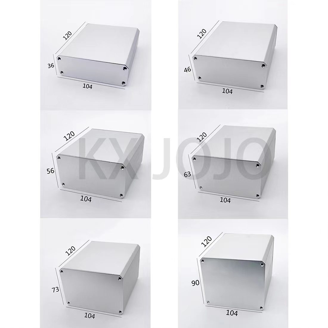Diy Electronics Projects - Aluminum Enclosure 104*36/46/56/63/73/90*120mm Box PCB Instrument