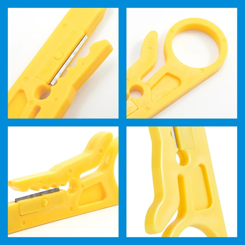 Wire Stripper Cutter - Cable Stripping Wire Cutter Crimping Tool