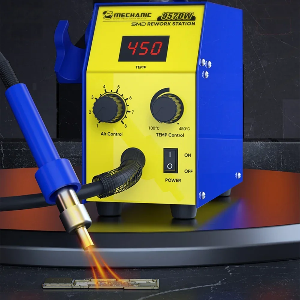 Smd Solder Paste - Rework Station MECHANIC 957DW Two-scroll Hot