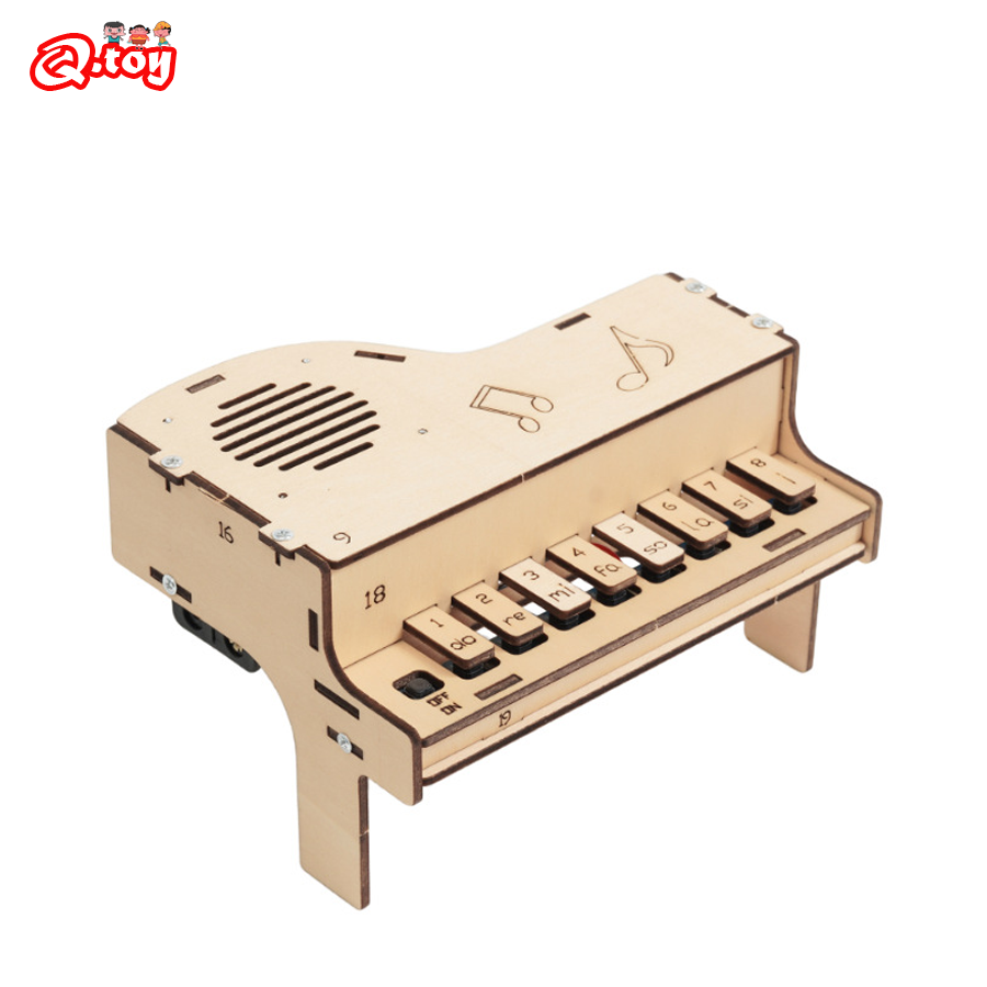 DIY Wooden Electronic Piano Mo - Diy Electronics Parts review and price
