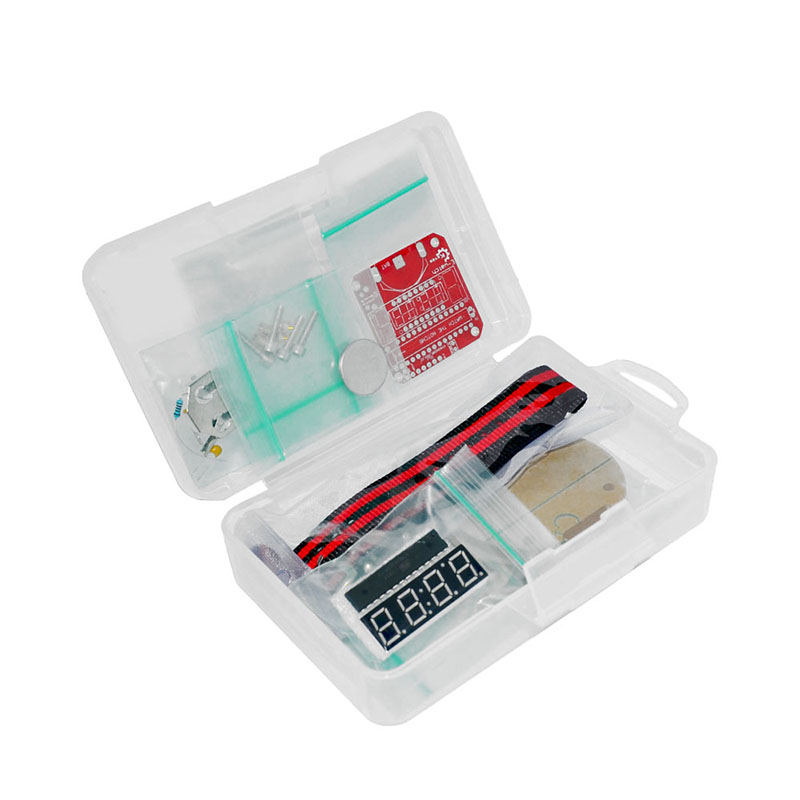 Single Chip LED Kit Clock DIY  - Diy Electronics Parts review and price