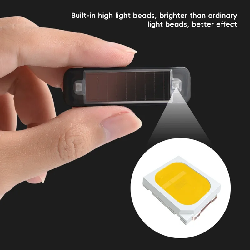 Mini LED solar power car warni - Diy Lamp Electronics review and price
