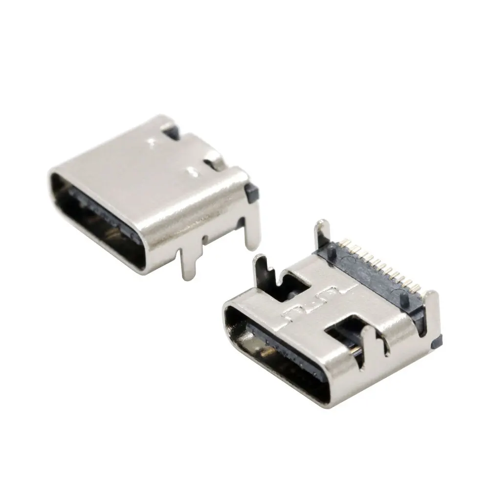 10Pcs USB Type C 2/6/16/24 Pin - Smd Solder Paste review and price