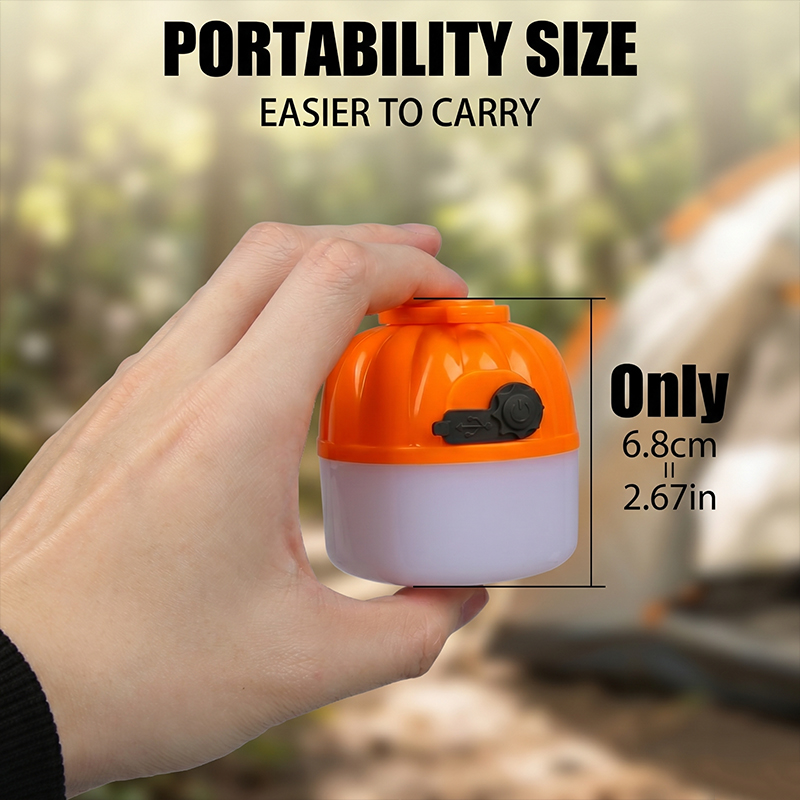 Mini Portable LED Pumpkin Bulb - Diy Lamp Electronics review and price