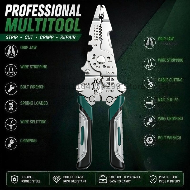 Multifunctional Copper Strippe - Wire Stripper Cutter review and price