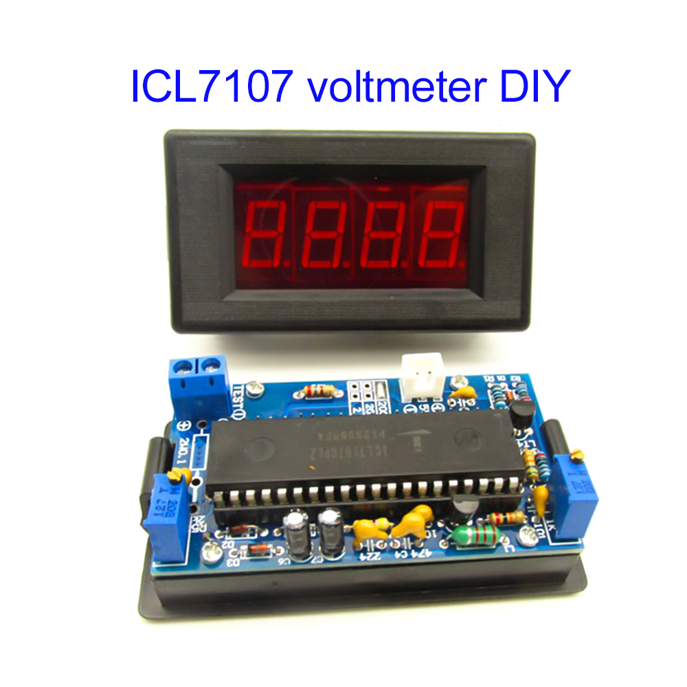 ICL7107 Voltmeter DIY Kit Part - Diy Electronics Kits For Kids review and price