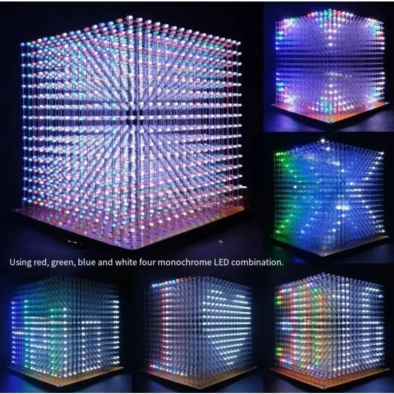 3 D16mini Light Cube Kit 16x16 - Diy Electronics Parts review and price