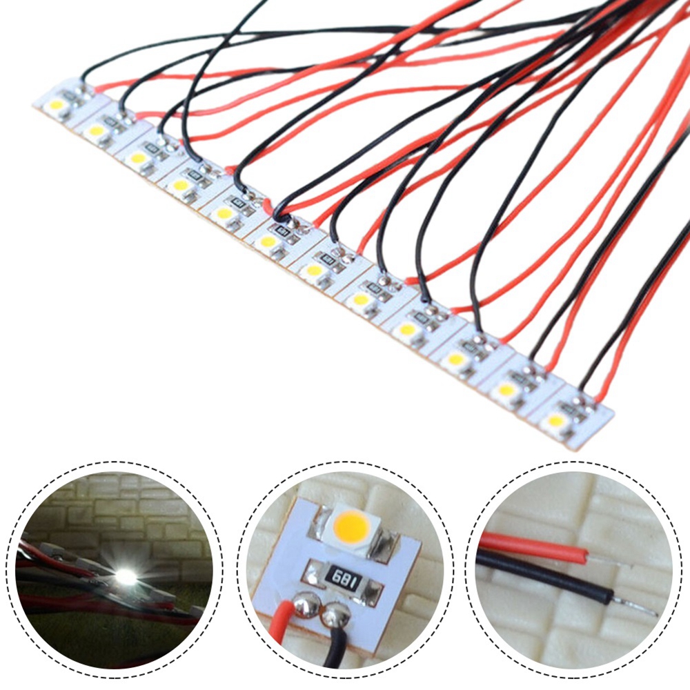 5/10/20pcs 3528 SMD Lamp Wired - Smd Solder Paste review and price
