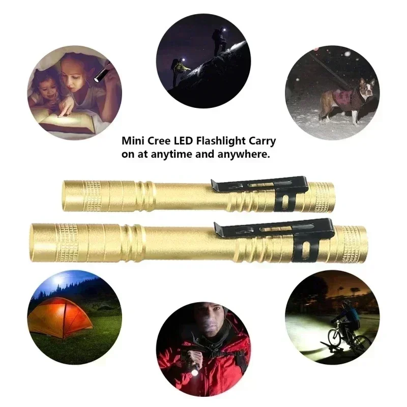 Portable Mini LED Pen Flashlig - Diy Lamp Electronics review and price
