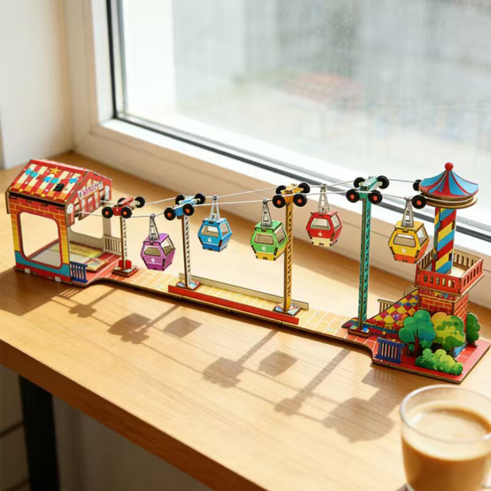 Sightseeing Cable Car Model Ki - Diy Electronics Kids review and price
