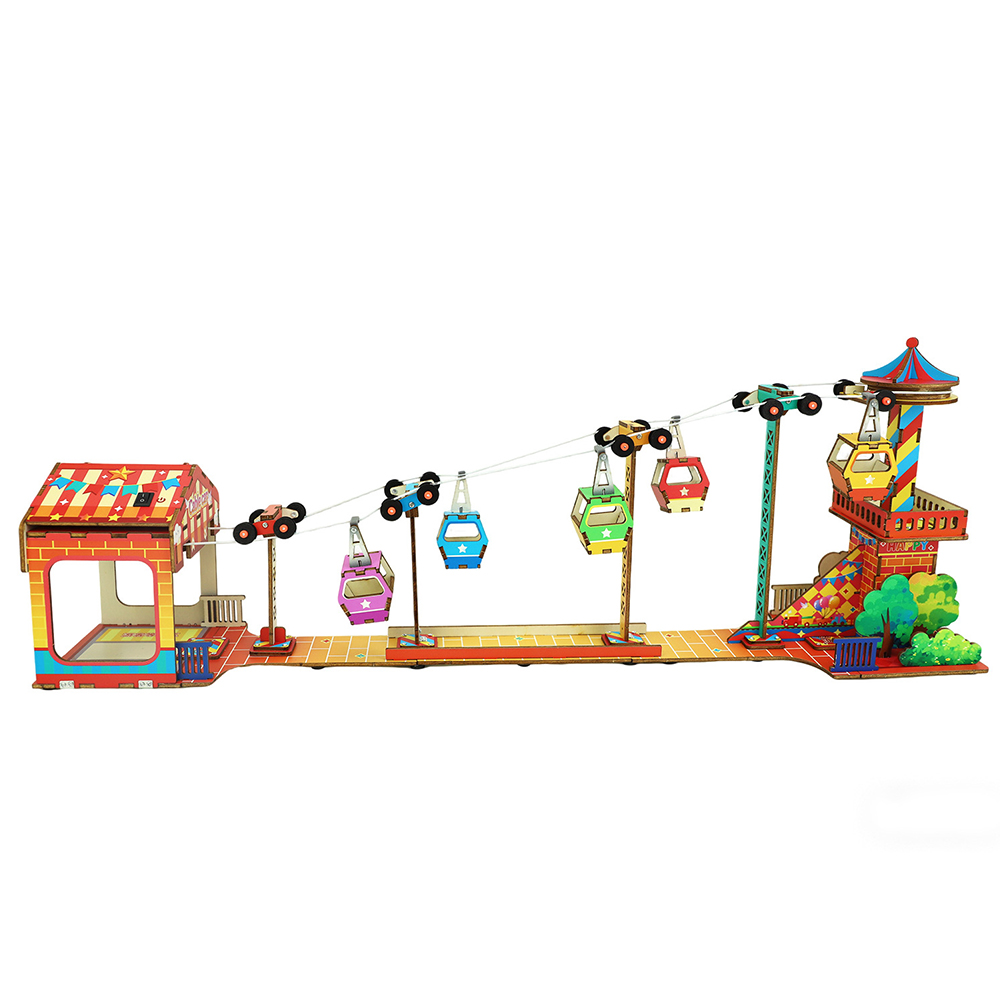 Sightseeing Cable Car Model Ki - Diy Electronics Kids review and price