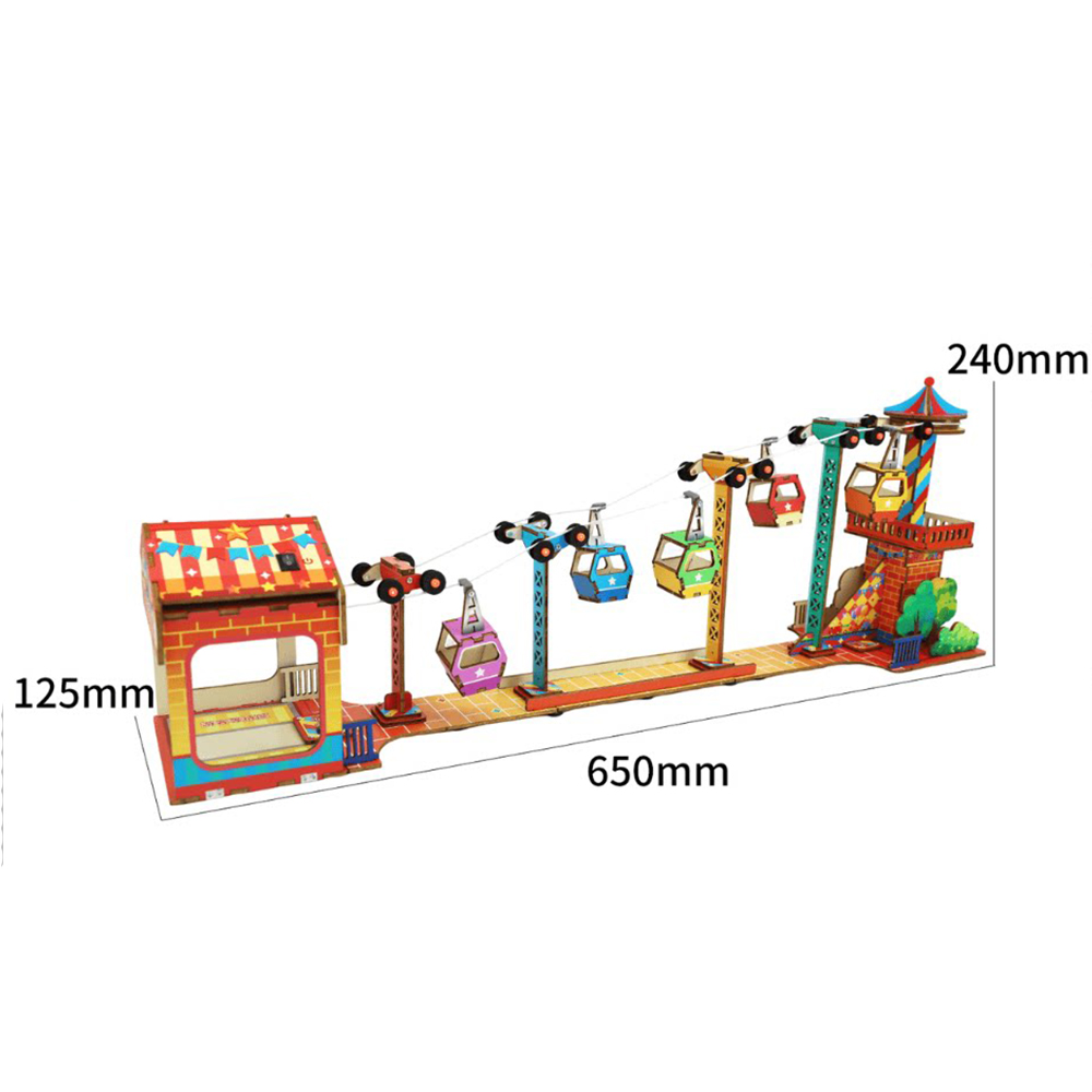 Sightseeing Cable Car Model Ki - Diy Electronics Kids review and price