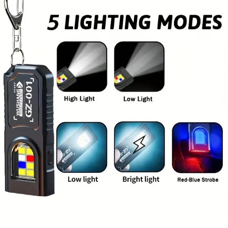 Powerful Mini COB LED Keychain - Diy Lamp Electronics review and price