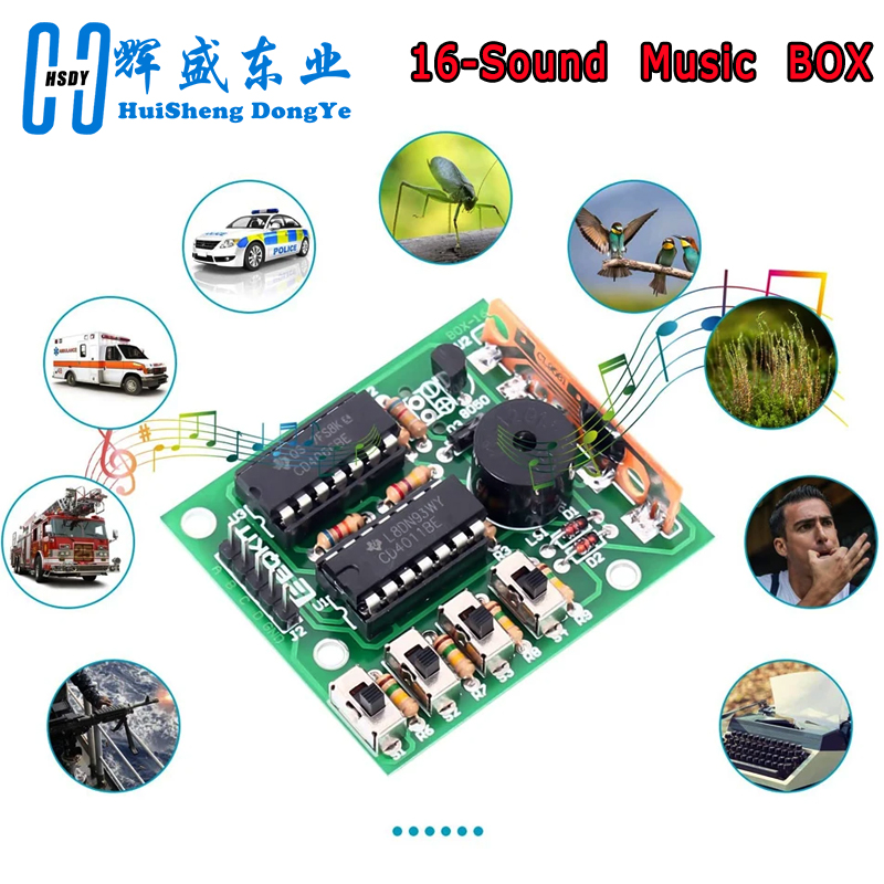 16 Music Sound Box BOX-16 Boar - Diy Electronics Kits For Kids review and price