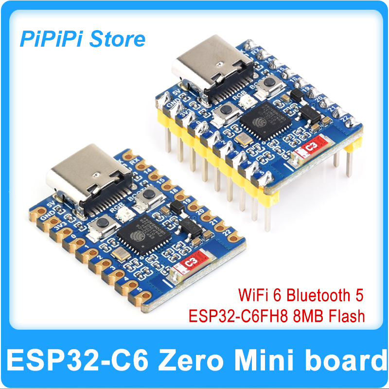 ESP32-C6 Zero Super Mini Devel - Esp32 Wifi Bluetooth review and price