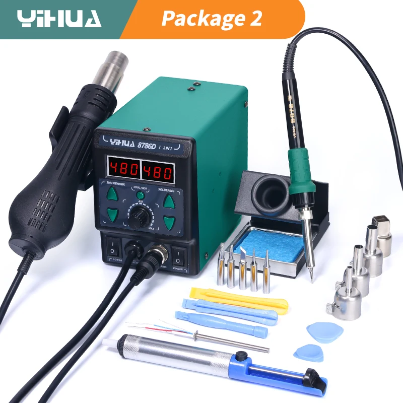 YIHUA 8786D Soldering Iron Hot - Smd Solder Paste review and price