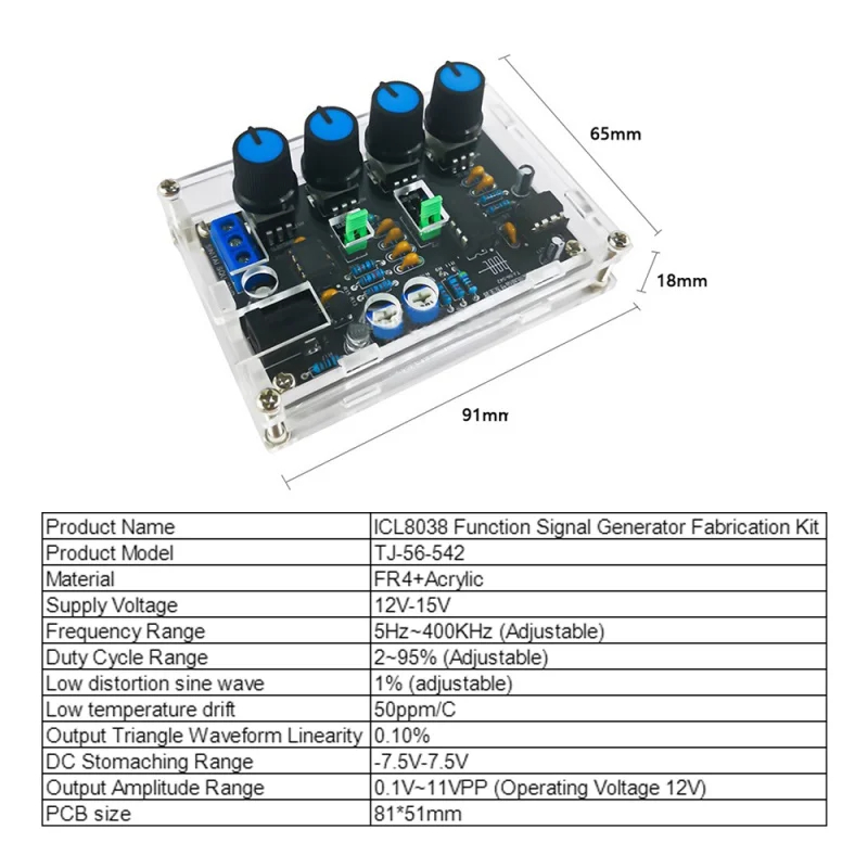 DIY ICL8038 Multifunctional Lo - Diy Electronics Kits For Kids review and price
