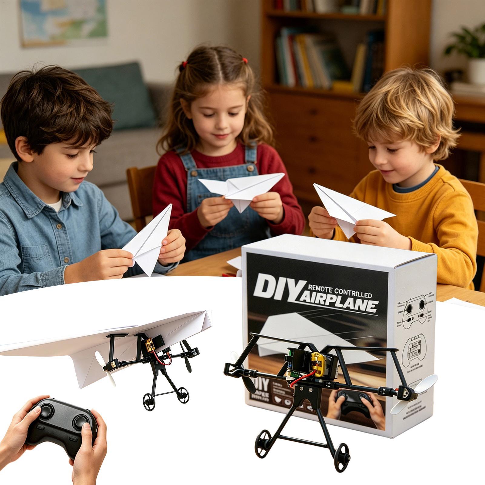 DIY RC Paper Airplane Kit Plan - Diy Electronics Kids review and price