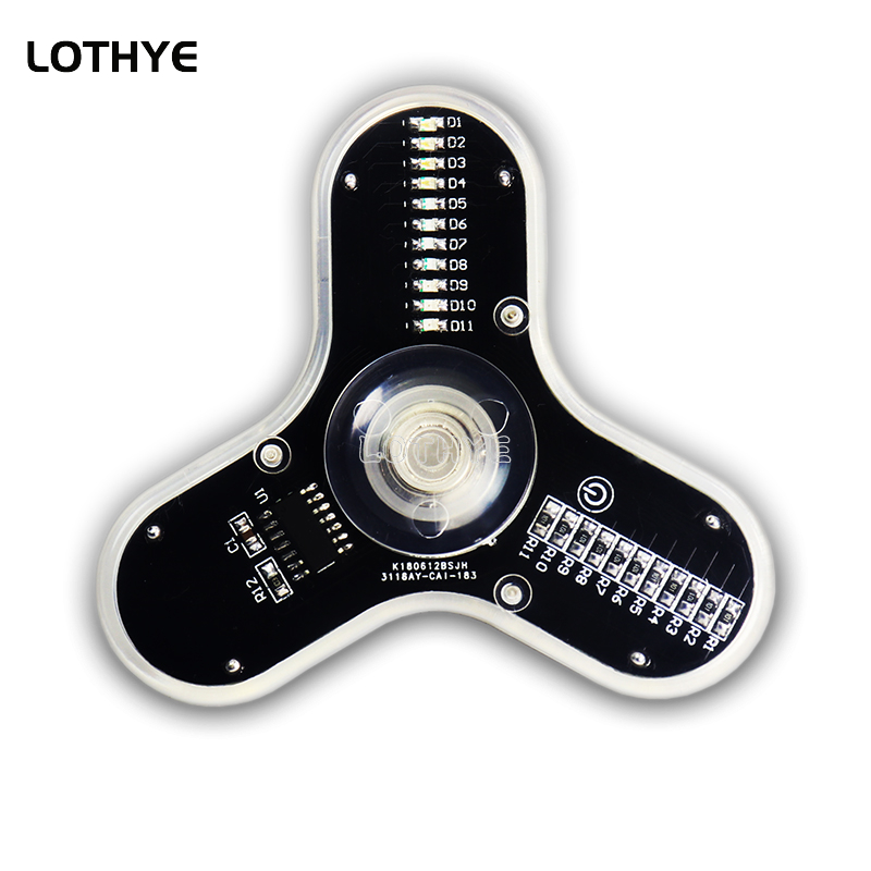 LED Fidget Spinner Manufacture - Diy Electronics Parts review and price