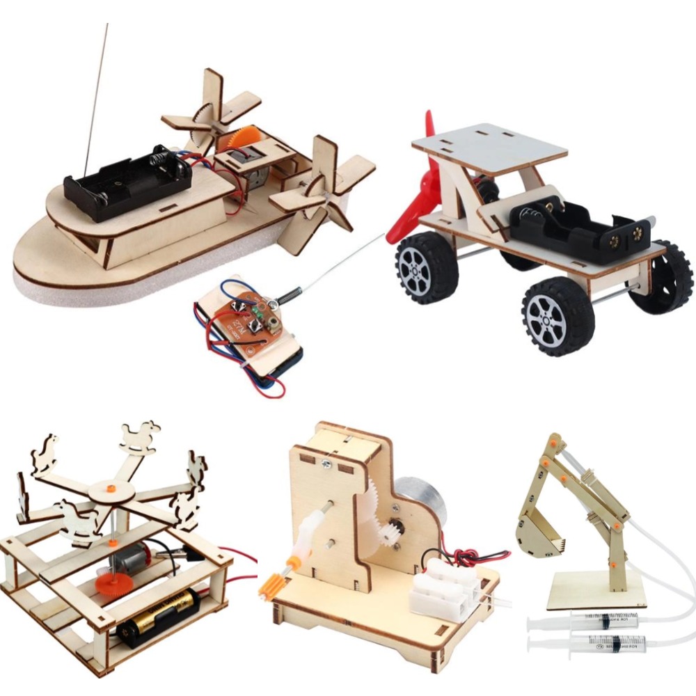 DIY Boat Model Science Toys Ki - Diy Electronics Kids review and price