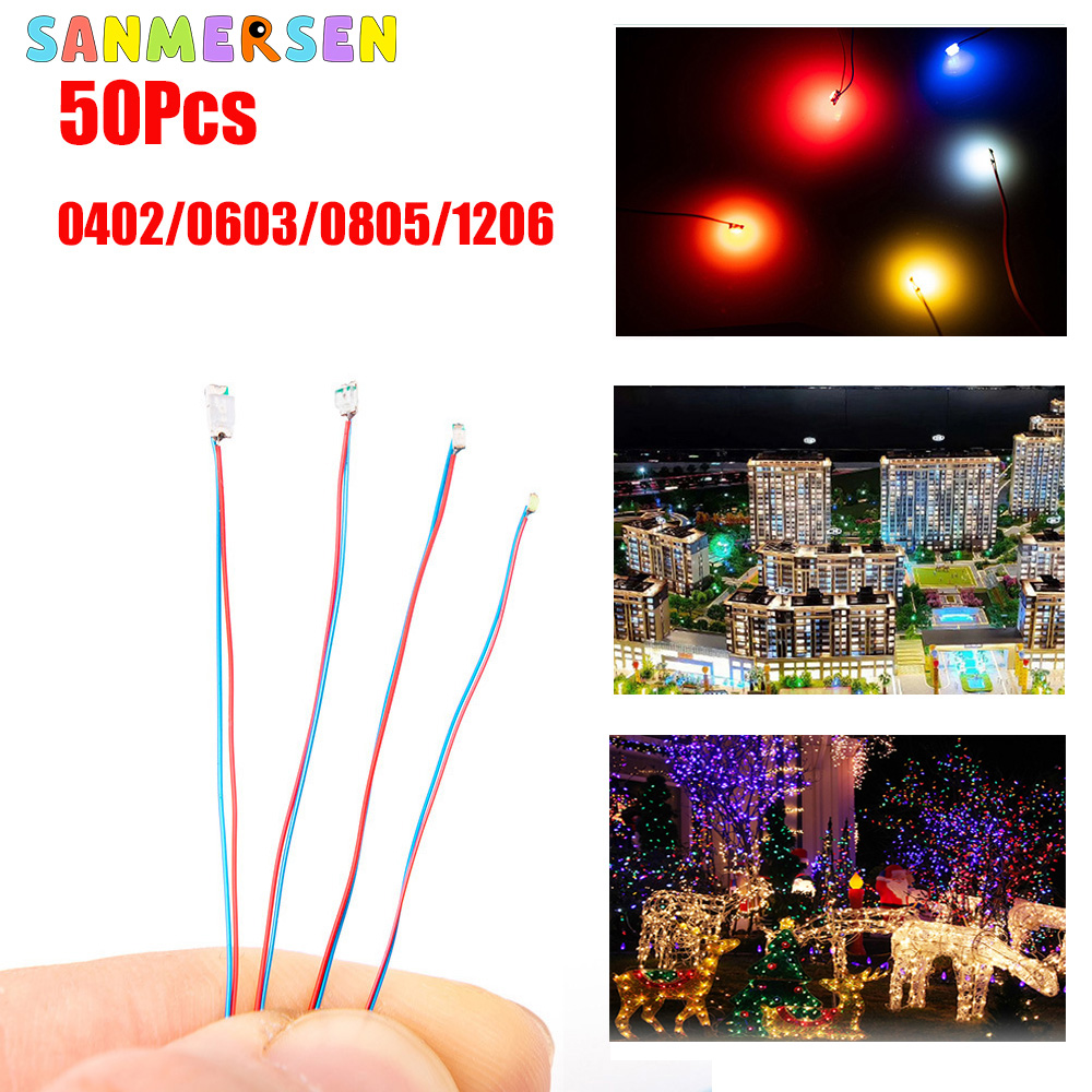 50pcs 0805 1206 SMD Lamp Wired - Smd Solder Paste review and price