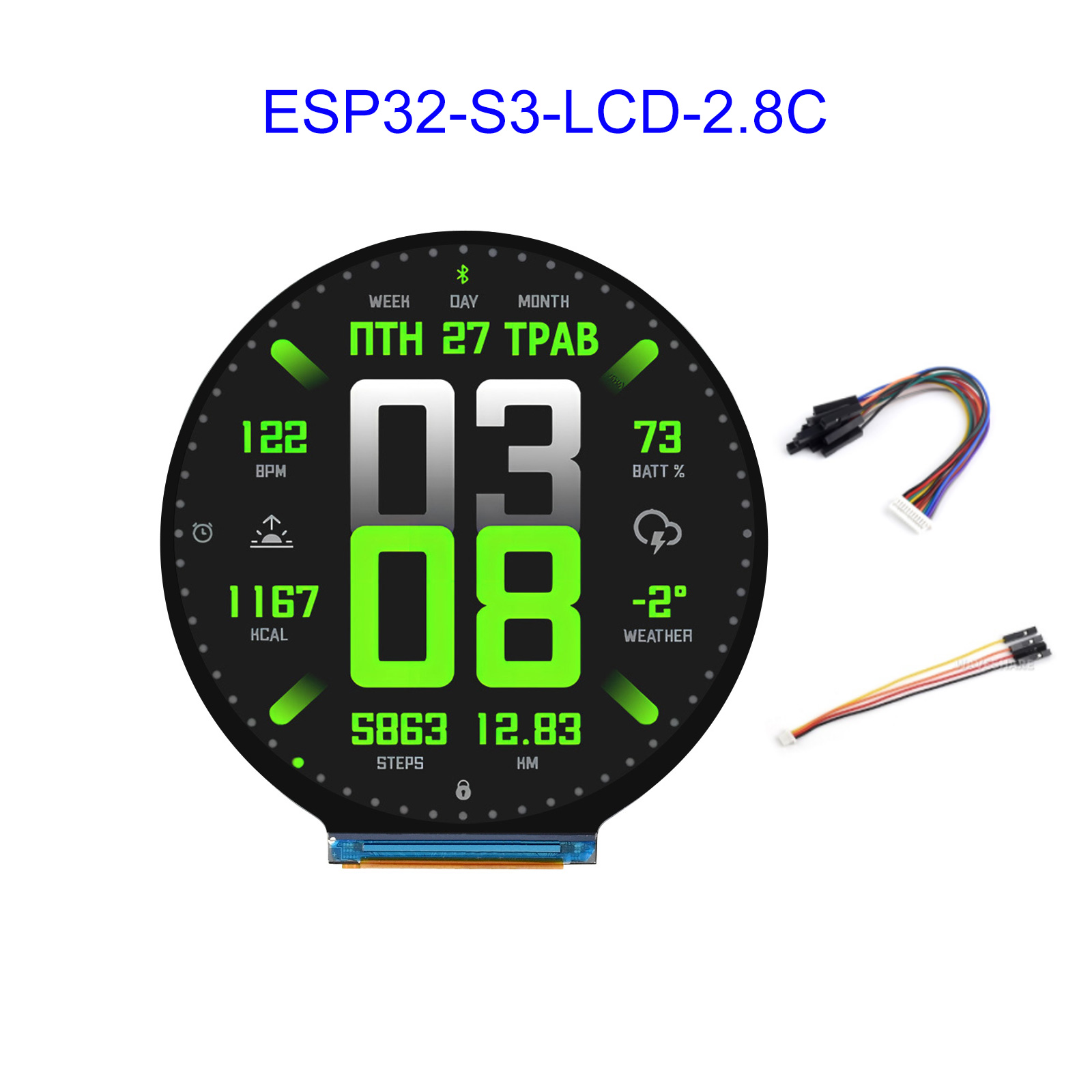 ESP32 ESP32-S3 2.8-inch circul - Esp32 Wifi Bluetooth review and price