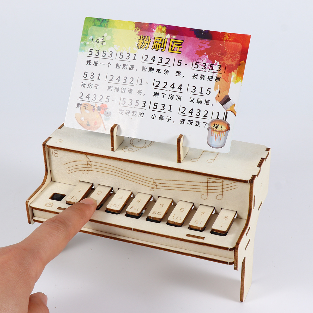 DIY Wooden Electronic Piano Mo - Diy Electronics Parts review and price