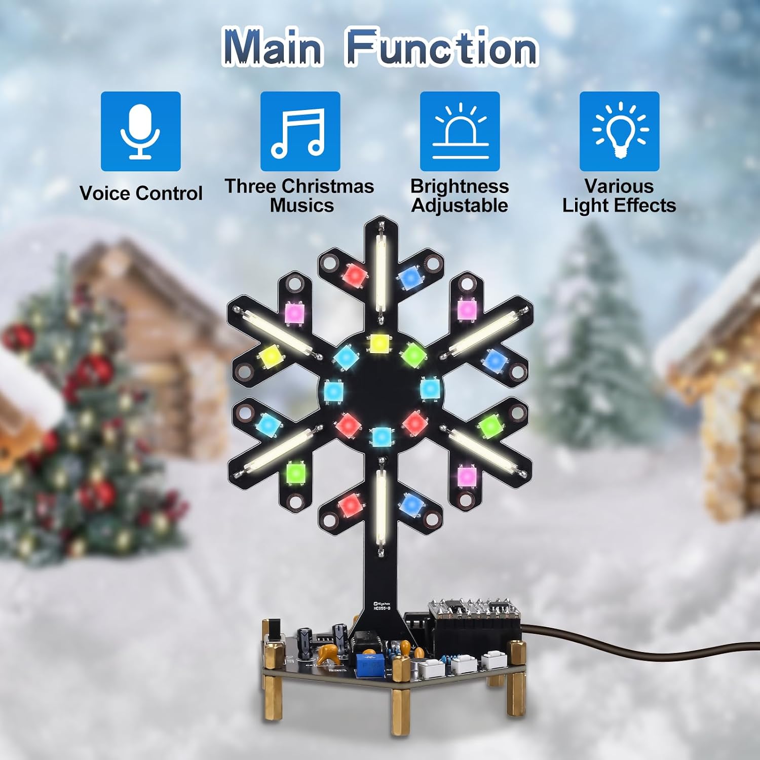 Voice Control Spectrum Light S - Diy Electronics Kits For Kids review and price