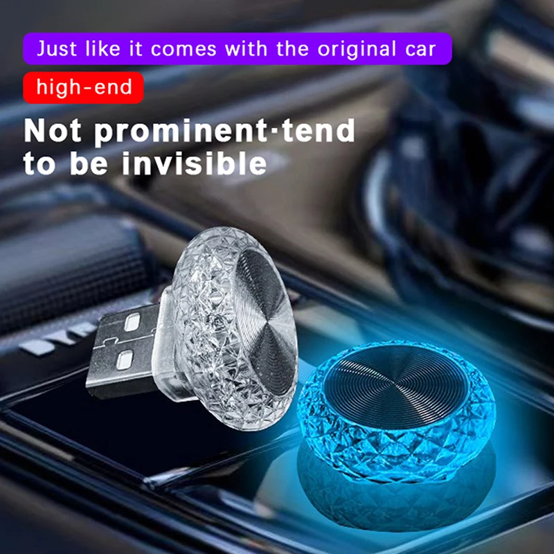 Portable Car USB Ambient Light - Diy Lamp Electronics review and price