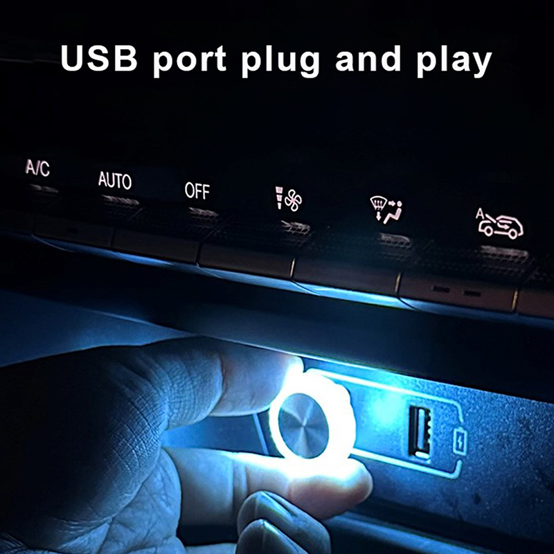 Portable Car USB Ambient Light - Diy Lamp Electronics review and price