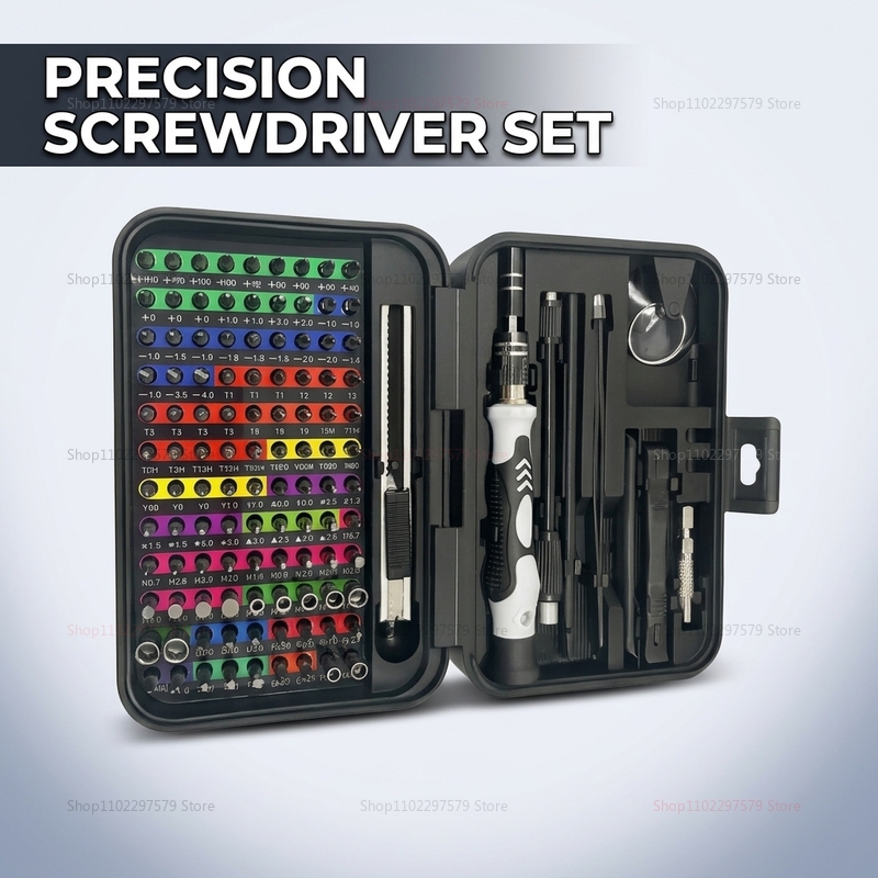 132 in 1 Precision Screwdriver - Diy Electronics Shop review and price