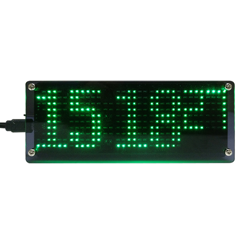DIY Digital Dot Matrix Clock E - Diy Electronics Kits For Kids review and price