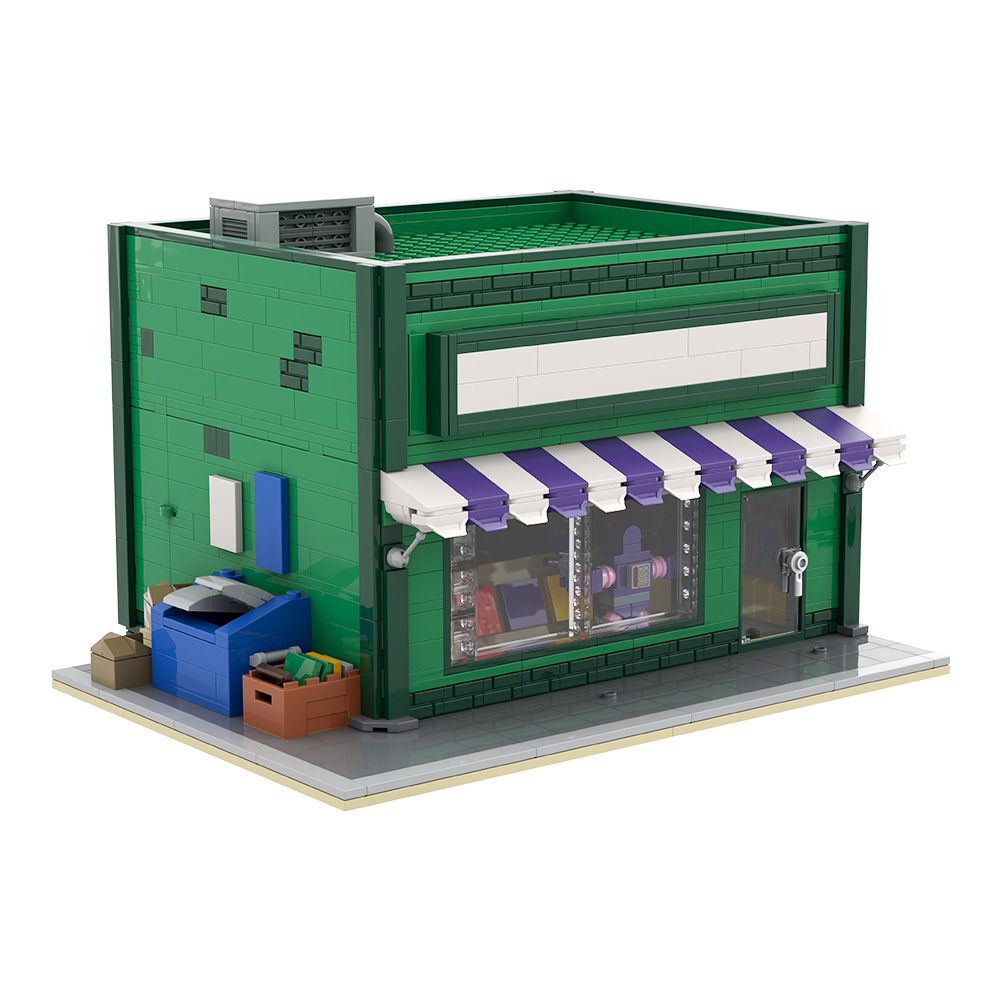 MOC Movie Street View The Andr - Diy Electronics Shop review and price
