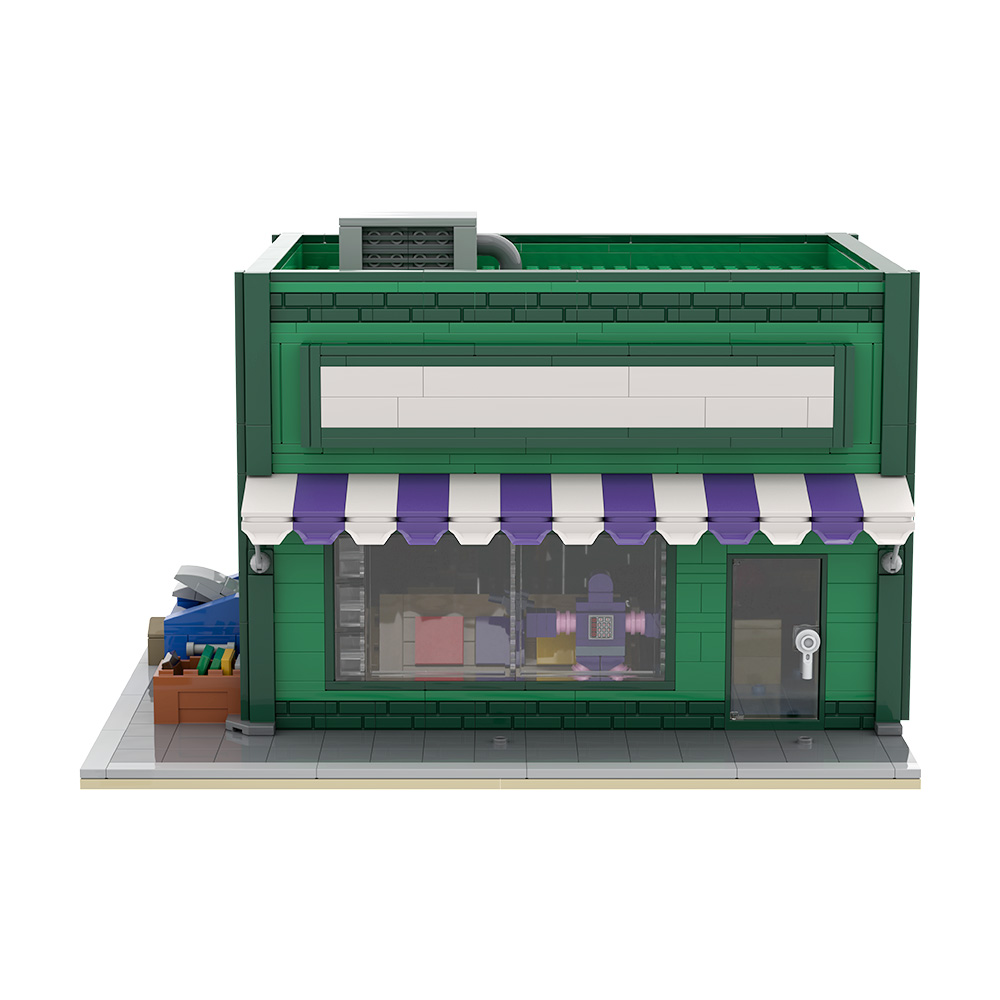 MOC Movie Street View The Andr - Diy Electronics Shop review and price
