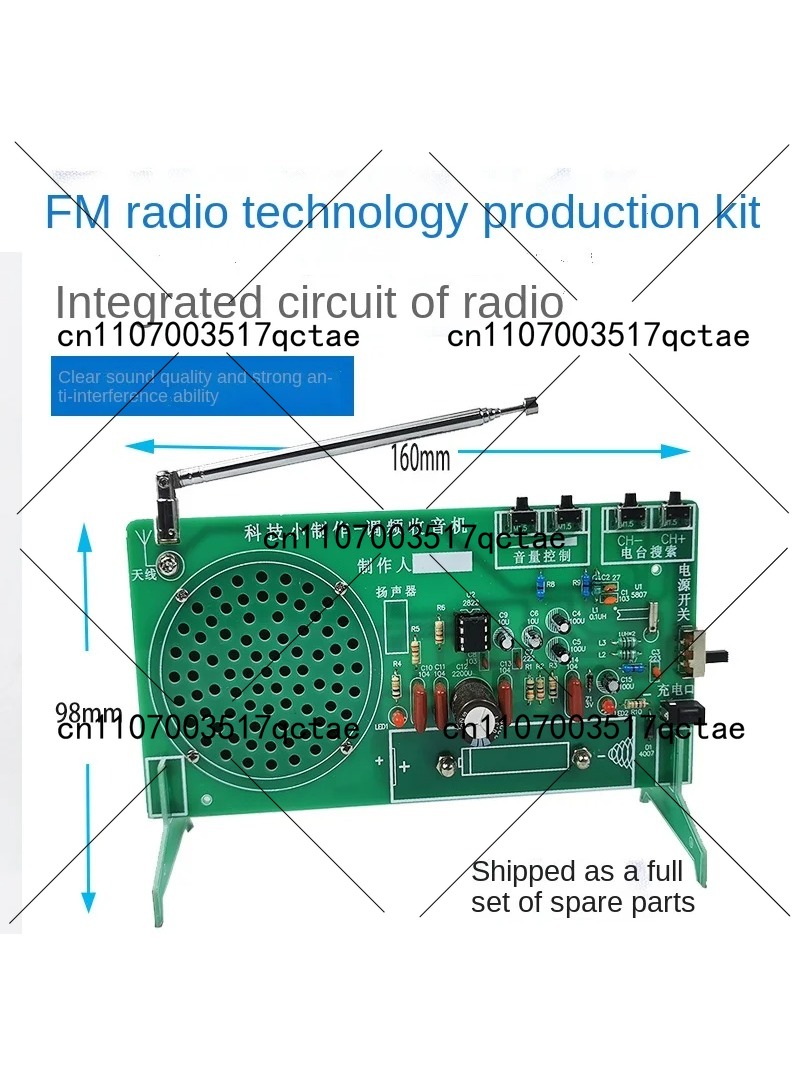 Radio Kit FM FM FM electronic  - Diy Electronics Parts review and price