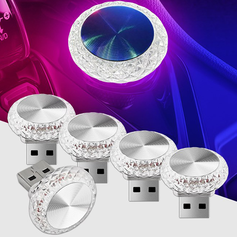 Portable Car USB Ambient Light - Diy Lamp Electronics review and price