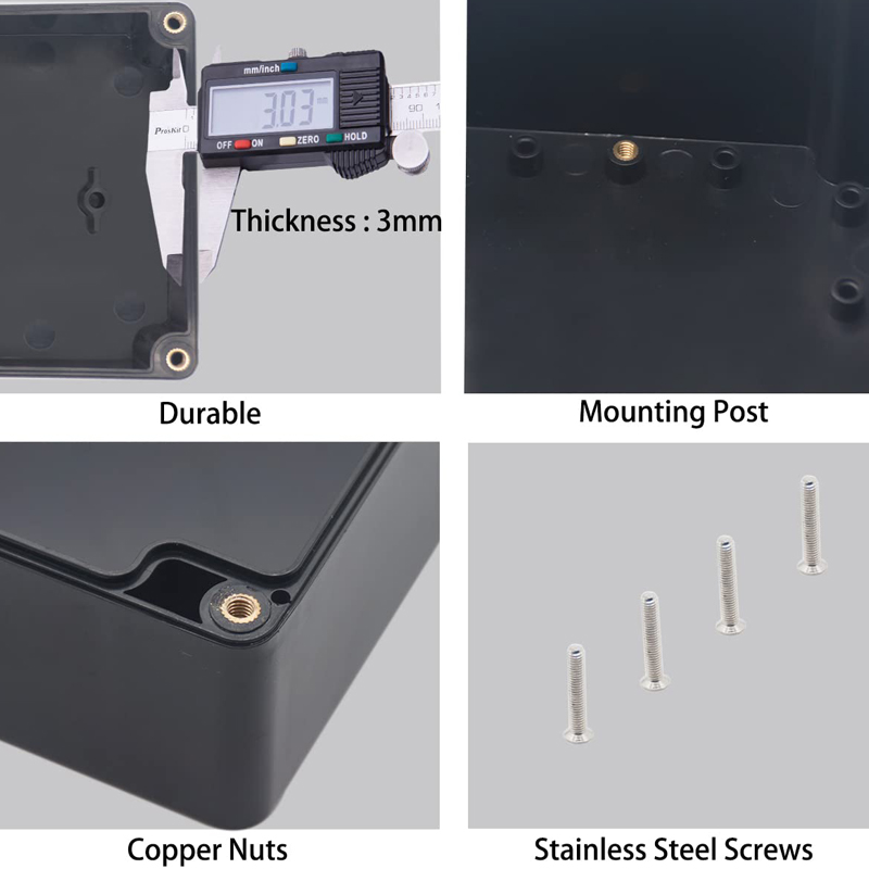 Waterproof Junction Box ABS Pl - Diy Electronics Projects review and price